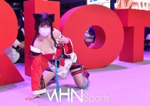 BJ 하랑 LCK 팬페스타 아리로 시선집중[포토] < LOL < e스포츠 < 스포츠 < 기사본문 - MHN / 엠에이치앤 BJ 하랑 LCK 팬페스타 아리로... 