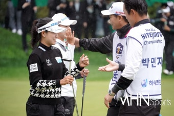 박민지-정윤지 '우승과 준우승, 함께 한 동반자'[포토] < 포토 < 골프 < 스포츠 < 기사본문 - MHN스포츠 박민지-정윤지 '우승과 준우승, 함께 한...
