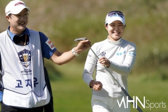 고지우, 버디 폭격기의 눈부신 발진…맥콜·모나 용평 오픈 공동 선두에 