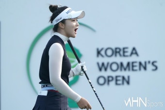 정지효, 1라운드부터 선두로…KLPGA 회장배 아마 골프 대회 우승