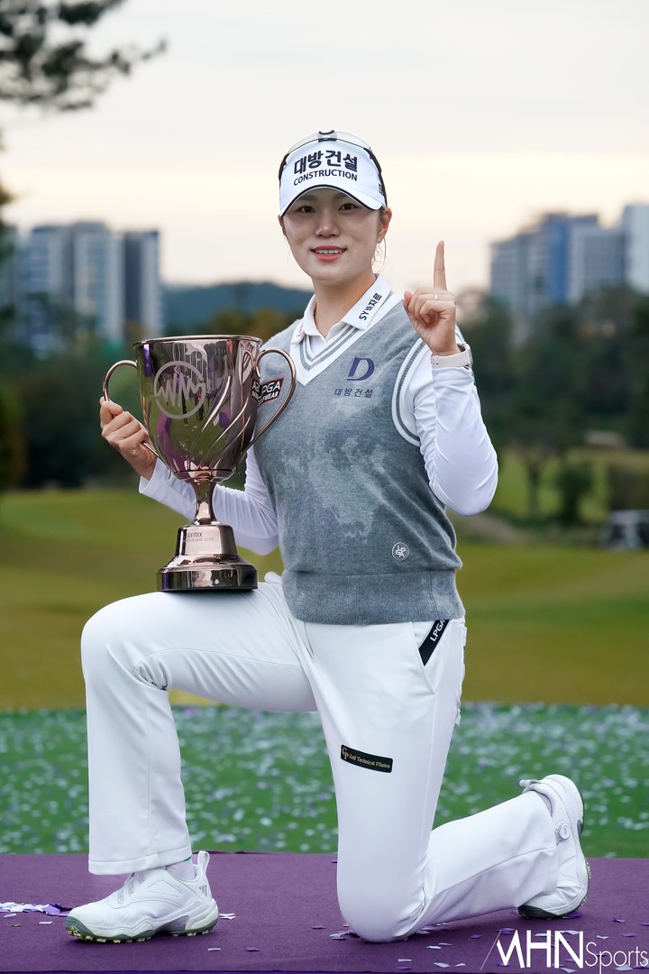 김민선, 덕신EPC 챔피언십 우승으로 위메이드 대상포인트와 위믹스 포인트 랭킹 상승 7위 기록!