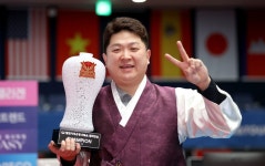 아내의 아침 식사로 얻은 원동력! 조건휘, 조재호 꺾고 웰컴저축은행 챔피언십 타이틀 수성 < 스포츠종합 < 스포츠 < 기사본문 - MHN... 