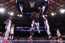 뉴욕닉스, 브런슨 맹활약 ... 필라델피아 세븐티식서스 9연패 수렁 < NBA < 농구 < 스포츠 < 기사본문 - MHN / 엠에이치앤 뉴욕닉스, 브런슨... 