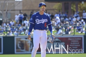 김혜성 남겨두고 다저스 일본으로 떠난 날, 하늘도 우울했다. < MLB < 해외야구 < 스포츠 < 기사본문 - MHN / 엠에이치앤 김혜성 남겨두고 다저스...