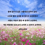 “꽃은 향기, 사람은 품격” (셰익스피어) < 희망 명언 < 마음 < 기사본문 - 마음건강 길 [희망 명언] “꽃은 향기, 사람은 품격” (셰익스피어)