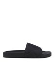 Bottega Veneta Wide Strap Sliders In Black | ModeSens
