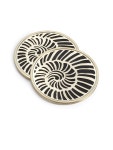 Lobjet 4-piece Shell Coasters | ModeSens