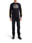 Off-white Mens Black Multicolor Caravaggio Graphic-print Cotton-jersey T-shirt Xxs In Black/multi | ModeSens