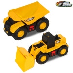 [맘큐] [부추카] 빌딩사운드2세트 덤프트럭+불도저 중장비 장난감 | 맘큐 [맘큐] [부추카] 빌딩사운드2세트 덤프트럭+불도저 중장비 장난감