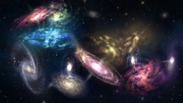 This baby galaxy cluster is powering extreme star formation with a hidden fuel tank | Space This baby galaxy cluster is powering... 