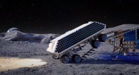 Space miners may use rockets to harvest the moons water ice (video) | Space Space miners may use rockets to harvest the moons... 