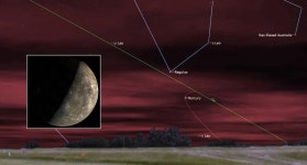 See the moon meet Saturn, watch for shooting stars and find the Northern Crown this week | Space See the moon meet Saturn, watch... 