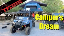 Can-Am Defender Pro Concept Might Be The Smallest Camper Out There