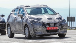 2017 Nissan Micra spotted sporting Sway concept styling cues