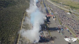 170-Car Burnout Fills Denver With Tire Smoke, Could Be Record [UPDATE]