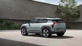 The Kia EV3 Concept Can Charge Your E-Bike Right From The Back Seat