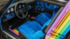 This Rainbow-Coated Targa Hybrid Will Be the Coolest Porsche at Monterey