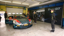 Formula E driver gets first test of Electric GT Tesla