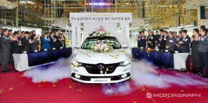 르노삼성, 부산공장 누적생산 300만대 돌파 < 뉴스 < 자동차 < 기사본문 - 모터그래프코리아 르노삼성, 부산공장 누적생산 300만대 돌파
