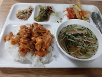 요즘 현장 함바 식단 | 중고악기 뮬