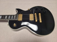 깁슨 커스텀샵 레스폴 에보니 블랙 팝니다 (Gibson Custom Shop Les Paul Ebony Black) | 중고악기 뮬