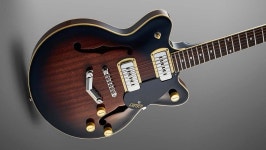 Gretsch 그레치 세미할로우 Steamliner P90 G2655 피델리소닉(선버스트) 파츠 업글 판매 | 중고악기 뮬