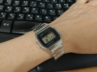 손목시계 들였어요. 카시오 A158. 손석희 시계 | 중고악기 뮬