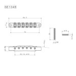 GOTOH 고또 튠오매틱 브릿지 GE104B | 중고악기 뮬