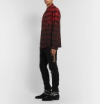 머스트잇(MUSTIT) - 20 S/S 아미리 스키니 카프 헤어 트리미드 스트레치 블랙 데님 진