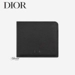 머스트잇(MUSTIT) - [Christian Dior] 디올 콤팩트 월렛 블랙 카프스킨 2DSBH064YVH_H00N