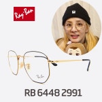 머스트잇(MUSTIT) - 2020 RB 6448 2991 레이밴안경 레이밴 6448 산다라박착용 룩소티카정품 AS가능