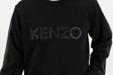 머스트잇(MUSTIT) - 초특가!!  kenzo 18 F / W 블랙  겐죠 로고 맨투맨