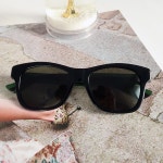 머스트잇(MUSTIT) - 구찌 웹 블랙 선글라스 GUCCI WEB SUNGLASSES 461699-J0758-1731
