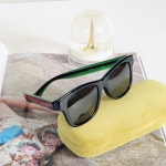 머스트잇(MUSTIT) - 구찌 웹 블랙 선글라스 GUCCI WEB SUNGLASSES 461699-J0758-1731