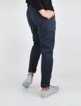 머스트잇(MUSTIT) - 18SS 피티제로우노 GRAVEN FIT 네이비 코튼엘라 카고팬츠 TU60 0360