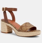 머스트잇(MUSTIT) - 코치 여자 힐 샌들 Piper Espadrille Heel g5134