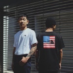 머스트잇(MUSTIT) - 노스페이스 재팬 성조기 반팔 티셔츠