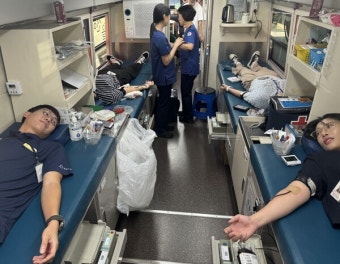 태권도진흥재단, 올해 두 번째 단체 헌혈로 사랑 실천 < 전주/전북 < 전국 < 기사본문 - 내외일보 태권도진흥재단, 올해 두 번째 단체 헌혈로 사랑...