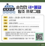 순천만습지, 설 연휴 특별 탐조 프로그램 운영 < 광주/전남 < 전국 < 기사본문 - 내외일보 순천만습지, 설 연휴 특별 탐조 프로그램 운영