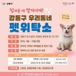 설 연휴 중 반려동물 돌봐드립니다…강동구, 우리동네 펫위탁소 운영... 중 반려동물 돌봐드립니다…강동구, 우리동네 펫위탁소 운영 - 내외일보