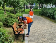 계양구 해오름 봉사단, 무더위를 잊은 방역봉사 < 인천 < 전국 < 기사본문 - 내외뉴스통신 계양구 해오름 봉사단, 무더위를 잊은 방역봉사