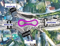 옥천군, 8자 모양 ‘쌍물방울형 회전교차로’ 첫 설치 < 충북 < 전국 < 기사본문 - 내외뉴스통신 옥천군, 8자 모양 ‘쌍물방울형 회전교차로’ 첫... 