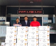 우리축산유통 대표, 한우사골 110박스 기탁 < 사회 < 기사본문 - 뉴스사천 우리축산유통 대표, 한우사골 110박스 기탁