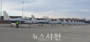 KAI, 폴란드 수출형  FA-50GF 12대 납품 완료 < 항공/KAI < 경제 < 기사본문 - 뉴스사천 KAI, 폴란드 수출형  FA-50GF 12대 납품 완료