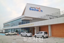 사천시, 장애인 국민체육센터에 안전대피로 설치  < 사회 < 기사본문 - 뉴스사천 사천시, 장애인 국민체육센터에 안전대피로 설치 