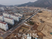 용강주공~용두마을 도시계획도로 임시 개통 < 자치/행정 < 기사본문 - 뉴스사천 용강주공~용두마을 도시계획도로 임시 개통
