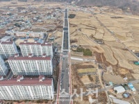 용강주공~용두마을 도시계획도로 임시 개통 < 자치/행정 < 기사본문 - 뉴스사천 용강주공~용두마을 도시계획도로 임시 개통
