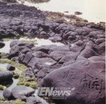 [향토문화] 한자 3글자 새겨져 있는..귀덕2리 마애명 < 제주의 원류를... [향토문화] 한자 3글자 새겨져 있는..귀덕2리 마애명 - 제주환경일보