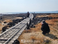 바다 위로 뻗은 특별한 길 … 일과1리 ‘바다기찻길’ 새 단장... 바다 위로 뻗은 특별한 길 … 일과1리 ‘바다기찻길’ 새 단장 - 제주환경일보