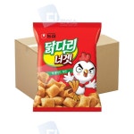 농심 닭다리 너겟 후라이드치킨맛 130g 12봉 봉지스낵 - 오너클랜 오너클랜 - 농심 닭다리 너겟 후라이드치킨맛 130g 12봉 봉지스낵